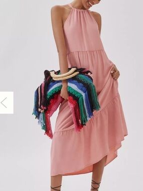 Anthropologie cloth & stone tiered dress